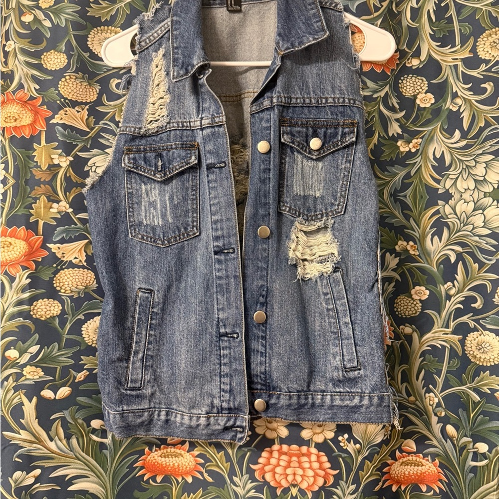 Forever 21 Blue Denim Jacket